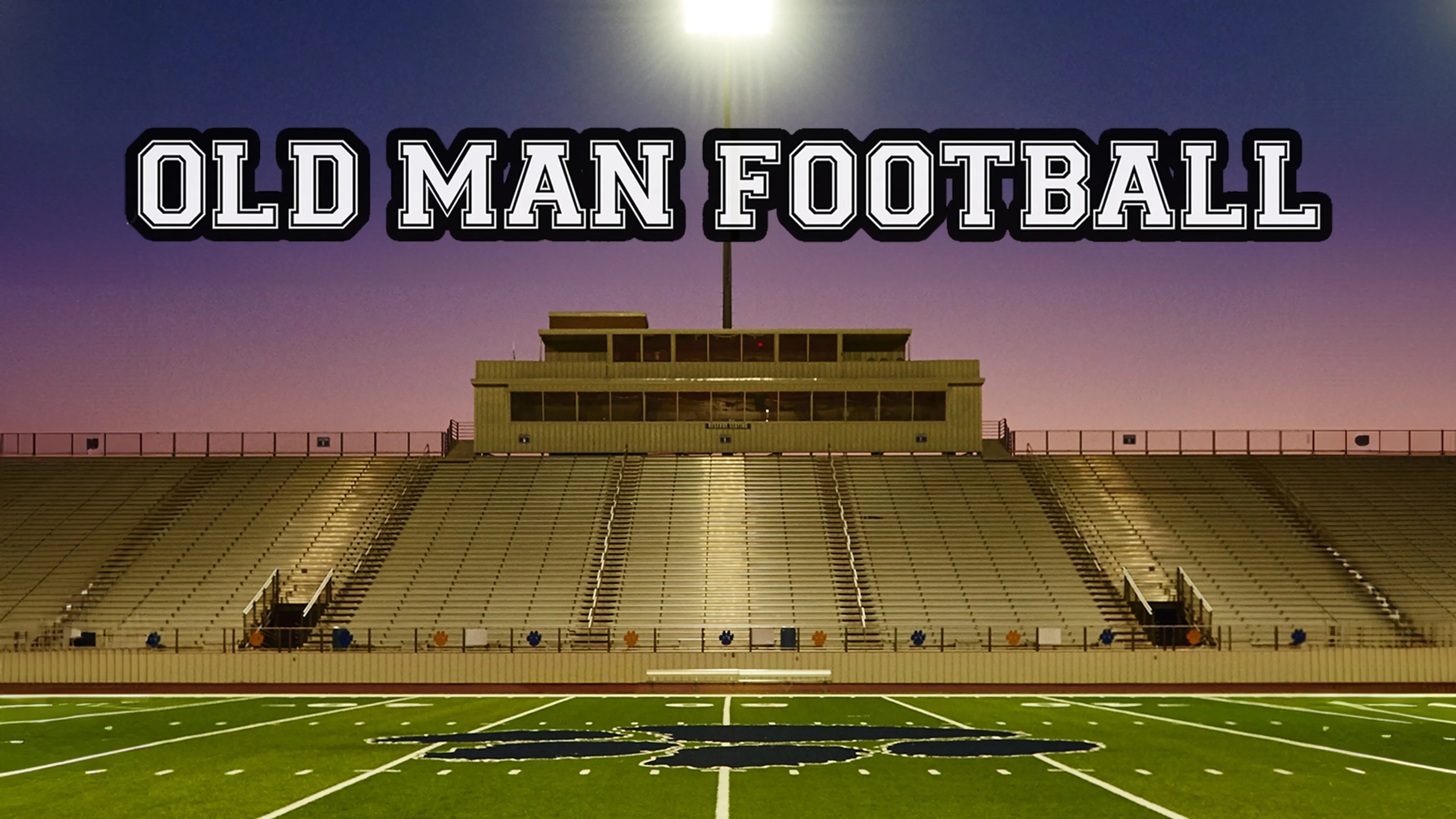 Old Man Football poster